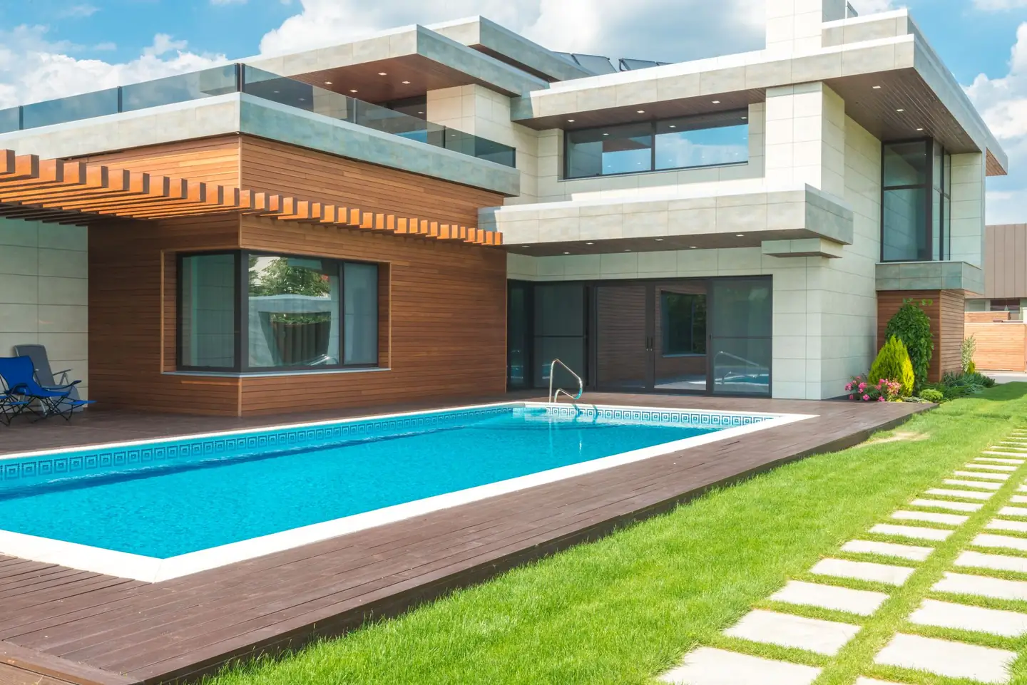 Swimming pool built in Wallanthery, NSW